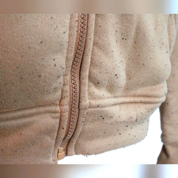 Oakland Graphic Full Zip Hoodie – Tan (Size Small) - Picture 2 of 4